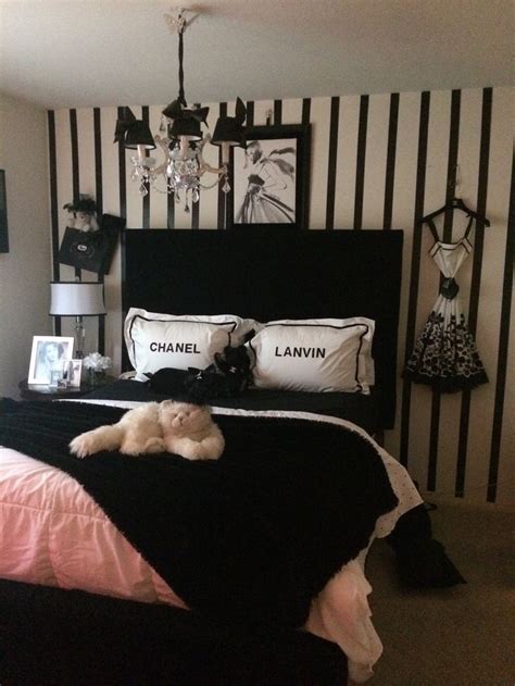 Chanel Inspired Bedroom [with product links] .